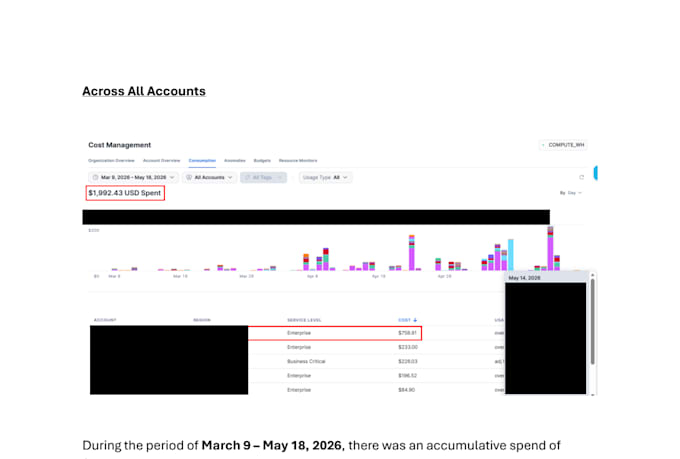 audit and optimize your snowflake data warehouse costs